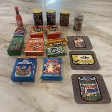 Wacky Packages Minis 3d Puny Products Series 1 Lot Of 18 Pieces