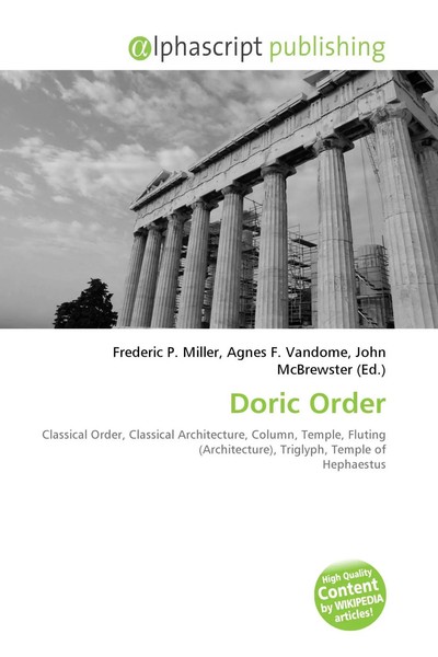 Frederic P. Miller (U. A.) | Doric Order | Taschenbuch | Englisch (2026)-image
