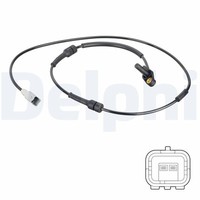 Delphi Abs-Sensor Raddrehzahl FüR CitroëN Berlingo MF Berlingo Berlingo First