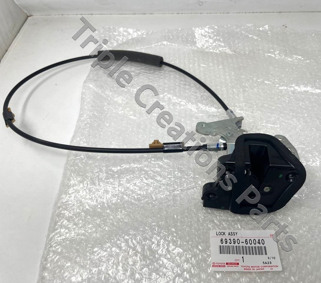Toyota Genuine 69390-60040 Lock Assy Tail Gate Lower LH OEM