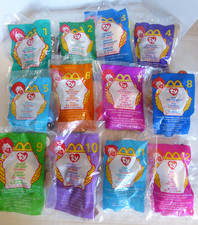 1999 Ty Teenie Beanie Babies Complete SET of 12 Sealed McDonald's
