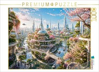 Calvendo Puzzle The City Of Flowers | 1000 Pieces, Finished Size 25.2 × 18.9 In