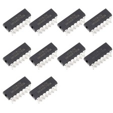 Bridgold 10pcs SN74AHCT125N Quadruple Bus Buffer Gates 3-State 10 Piece