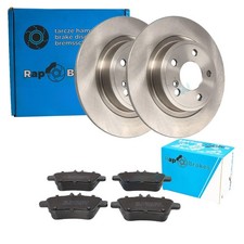 RAP BRAKES BREMSENSET HINTEN passend für MERCEDES A/B W176 W246 CLA C117 X117