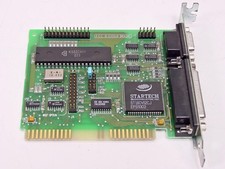 Boca Research BRI4340 ISA I/O Card Startech ST16C452CJ Dual Serial Parallel DB25