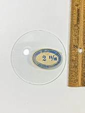 2 11/16 Inch Convex Clock Glass      (KD3159)