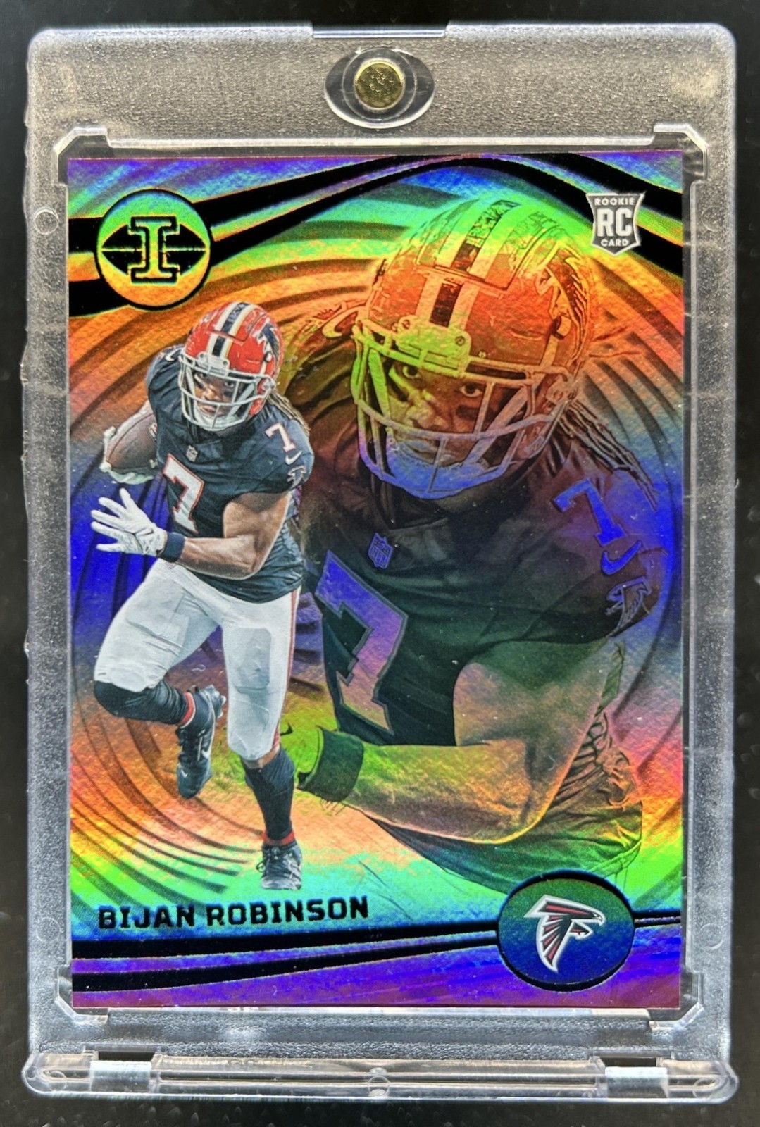 Bijan Robinson Panini Illusions #6 Base