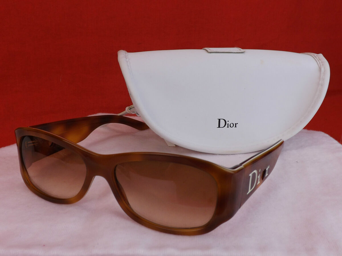 NIB CHRISTIAN DIOR LOVING LYDIOR2 HAVANA WHITE DUKS2 LOGO NIB CHRISTIAN DIOR LOVING LYDIOR2 HAVANA WHITE DUKS2 LOGO
