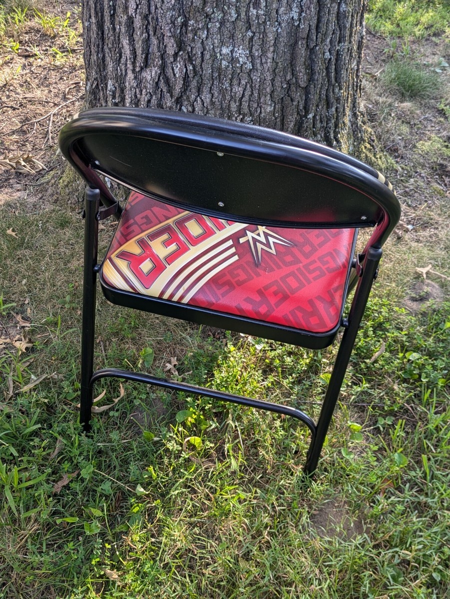 2019 WWE WWF Ringsider Black Folding Chair Wrestling 662206 FC 604