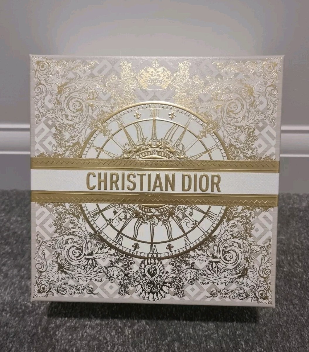 CHRISTIAN DIOR Couture Gift Box - Gold Square Christmas 2024 NEW