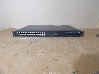 HP JG936A FlexNetwork 24G-PoE+-4SFP+ 24-Ports PoE+ Gigabit 4x SFP+ INC RACK EARS