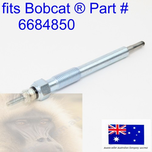 fits Bobcat Glow Plugs 6684850 Kubota Engine Pre Heater 5600 5610 B300 BL370 - Picture 2 of 9