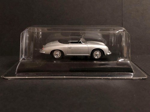 Direct from Japan KYOSHO 1/64 Porsche 356A Speedster Silver - Picture 2 of 3