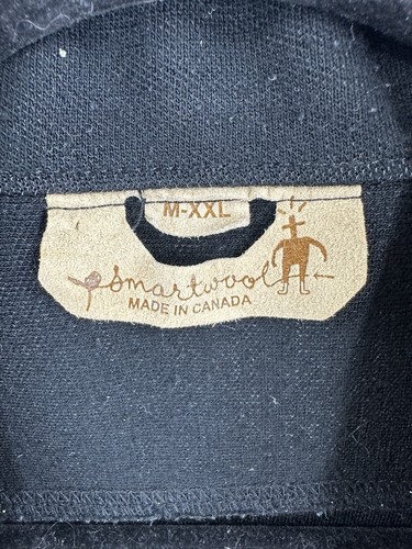 Smartwool Merino Wool Full Zip Lined Jacket Mens Size XL Black Lightweight Coat - Picture 6 of 10