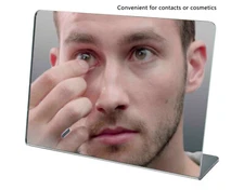 7" x 5" Acrylic Mirror Slant Back Freestanding Countertop Display