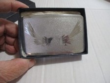 Silver tone Belt Buckle Fighting Gamecocks Birds, Unused, Unmarked Estate Sale