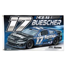 Chris Buescher #17 Nascar Fastenal Car Racing 3x5 pies bandera decoración de pared bandera