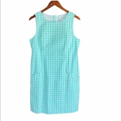Southern Tide NWT Paislee Gingham Plaid Seersucker Sleeveless