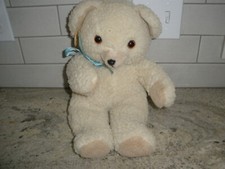 Russ 15" Snuggle Bear Plush EUC with Tags Blue Ribbon EUC P59