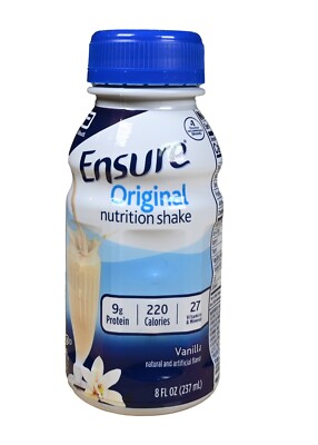 15 Pack Ensure Original Nutritional Shake - 8oz Vanilla  Ex: 3/25