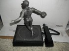 Vintage Marcel Jovine 1984 Olympics Sculpture Discus Thrower Plus Phone Rare — photo 3