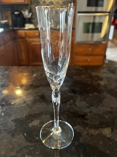 4 Flauti Champagne Lenox RHYTHM 9 1/8" Cristallo Oro Rivestiti - Foto 2 di 6