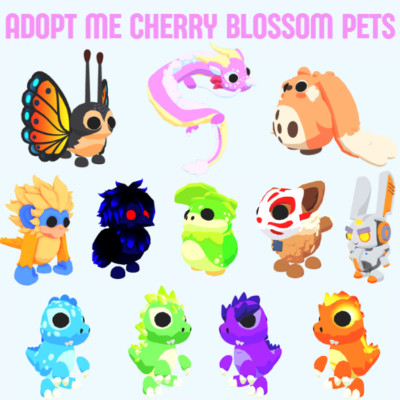 Roblox Adopt me  Cherry Blossom Festival  (2025) EVERY PET