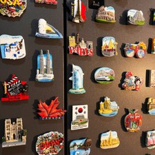 Countries Around The World Tourist souvenir 3D Resin Fridge Magnet Creative Gift