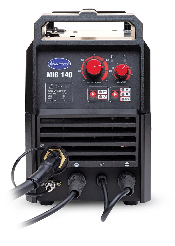 Eastwood 140 Amp MIG Welder 120V Tweco-Style Torch Unit for Metal & Thin Steel - Image 2 of 4