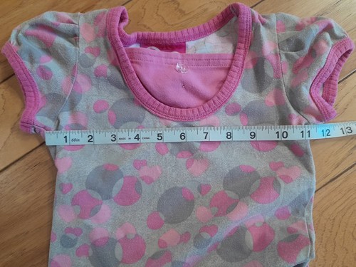 What A Doll! Size 6/6X Girls Dress Pink & Gray Polka Dot--READ - Picture 8 of 8