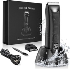Body Hair Trimmer for Men, Beard Trimmer Men,WOMEN, Electric Pubic Hair Groin