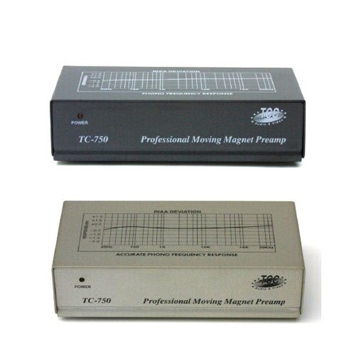 Technolink TC-750 RIAA Moving Magnet (MM) Phono Preamp; Black finish version! - Picture 8 of 8