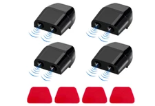 4PCS Ultrasonic Car Deer Alert Whistle Warning Animal Repeller Auto Safety