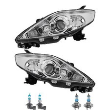 Scheinwerfer Set glasklar Blinker inkl. OSRAM Lampen H7 HB3 für Mazda 5 CR19