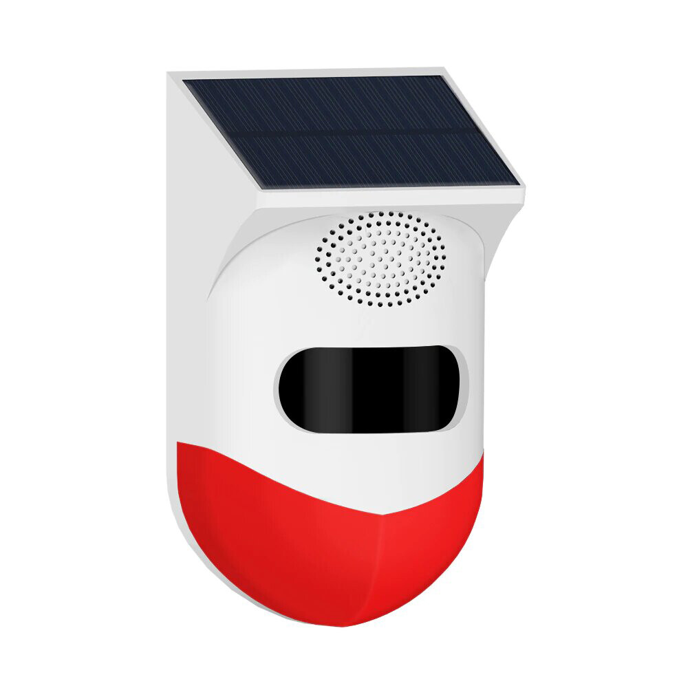 Alarme infrarouge autonome anti-intrusion pour jardin et terrasse