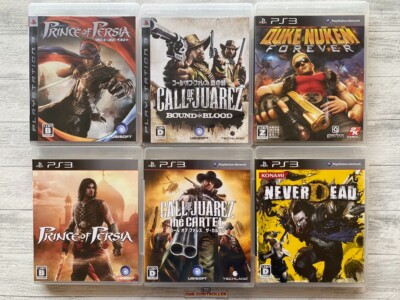 SONY PS3 Prince of Persia & Call of Juarez & NeverDead & Duke Nukem Forever set