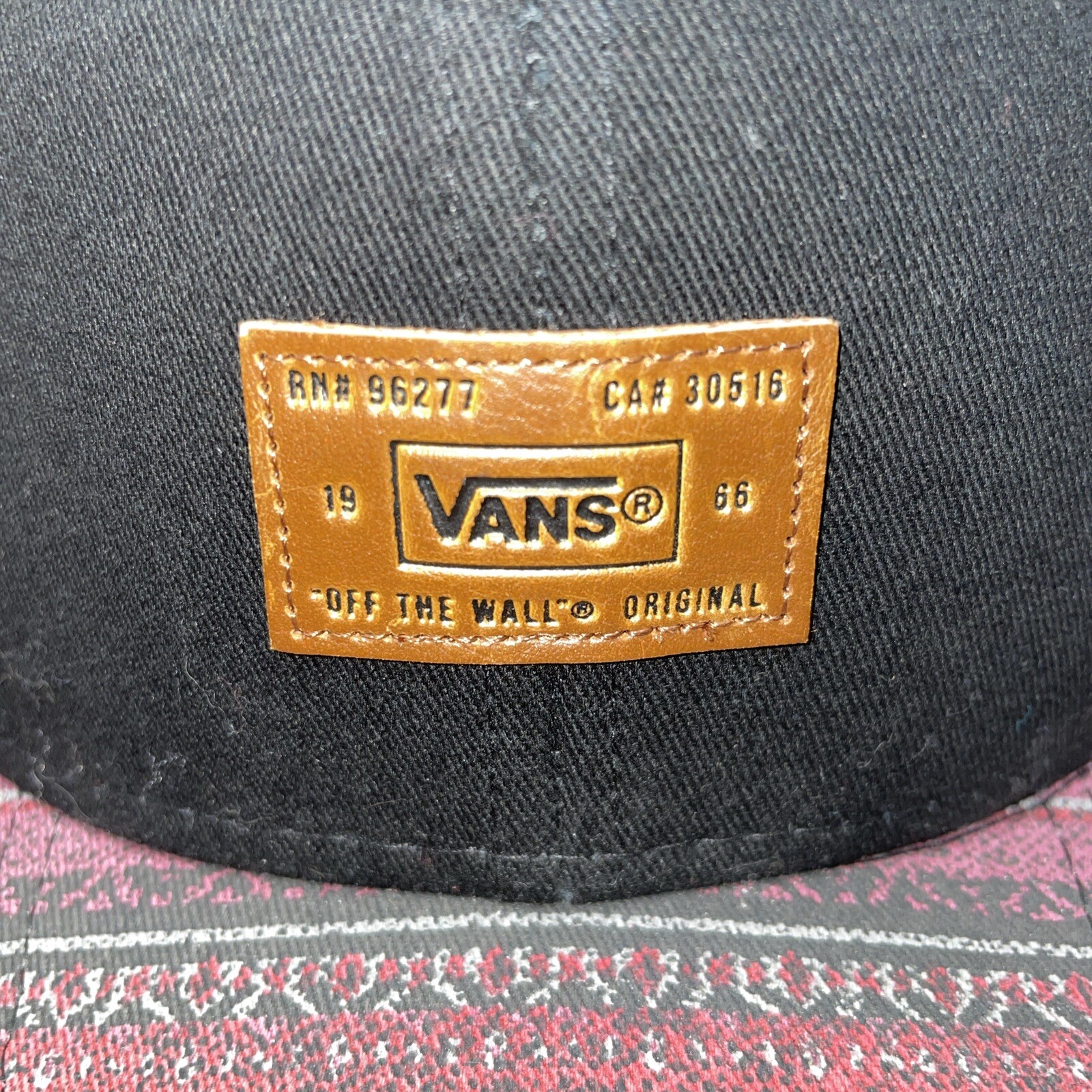 VANS Off The Wall Original Leather Patch Multi Co… - image 2