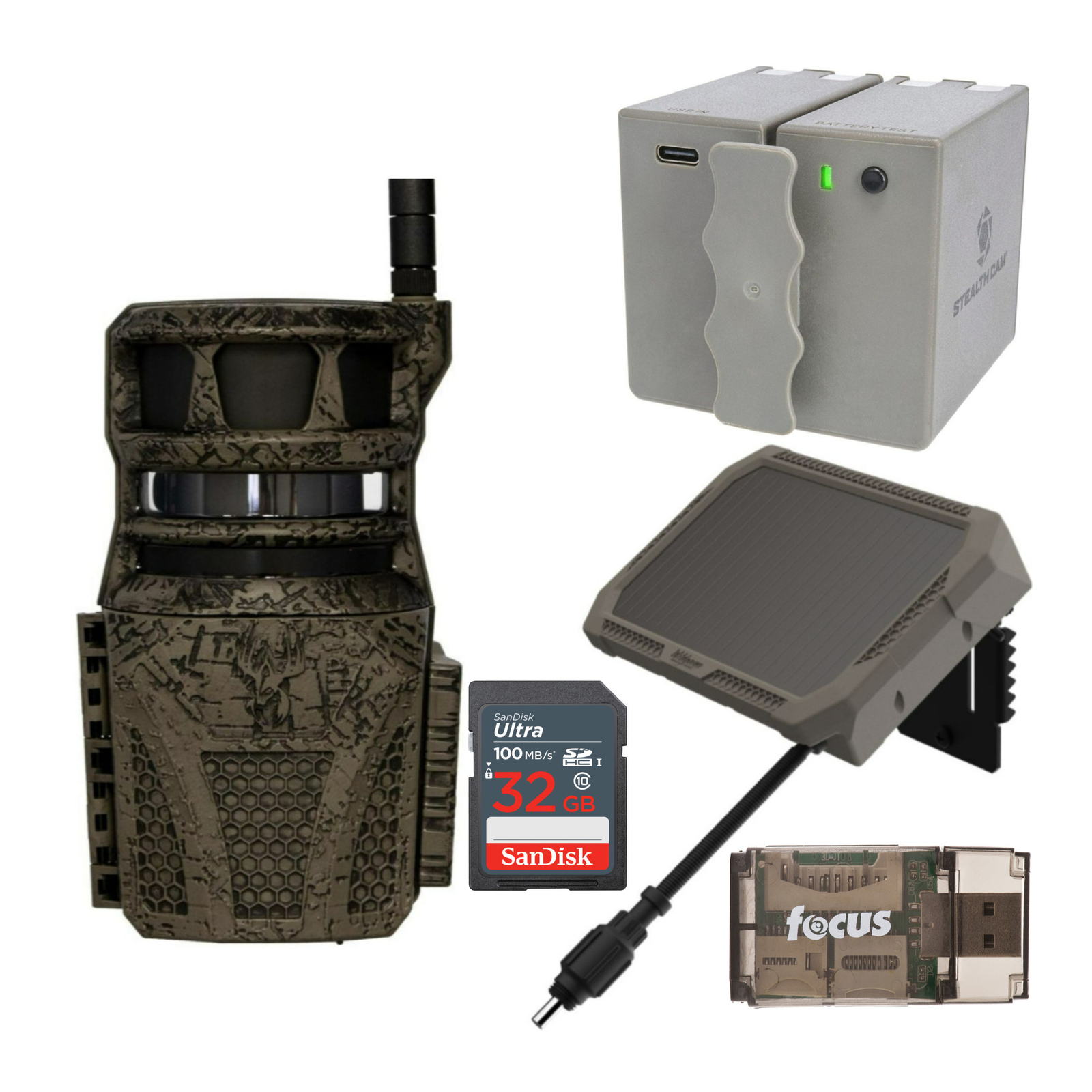 Комплект следящих камер Wildgame Innovations Orbit с разрешением 360 градусов и разрешением изображения 36 Мп