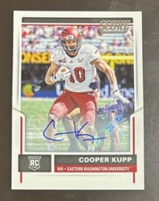 2017 PANINI SCORE #416 COOPER KUPP ROOKIE AUTO