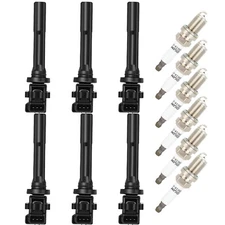 Ignition Coil & Spark Plug Set For Chevrolet Tracker 2.5L V6 2004 UF237