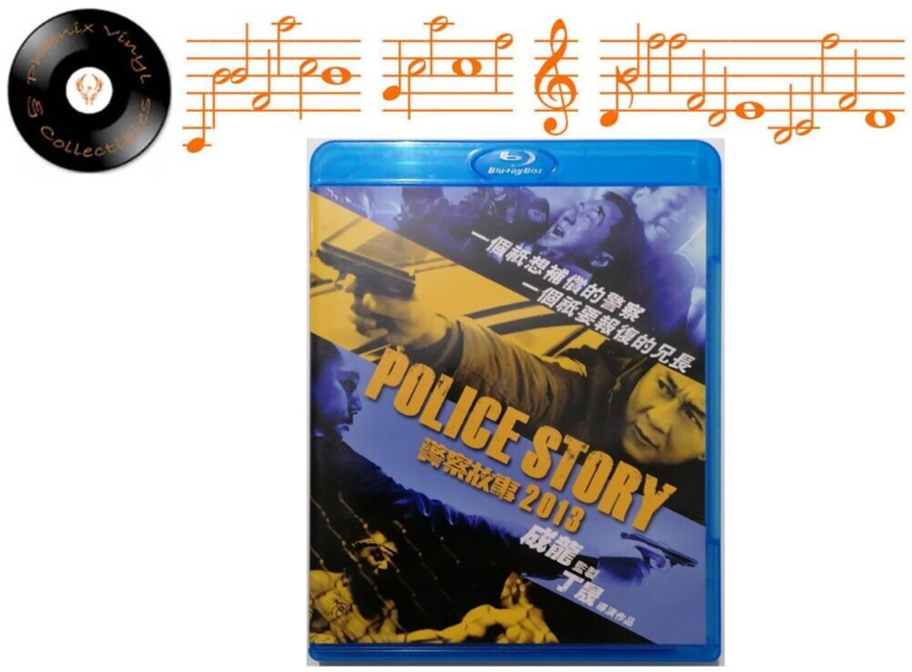 Police Story 2013 Jackie Chan 2014 Blu Ray Region A - Near Mint