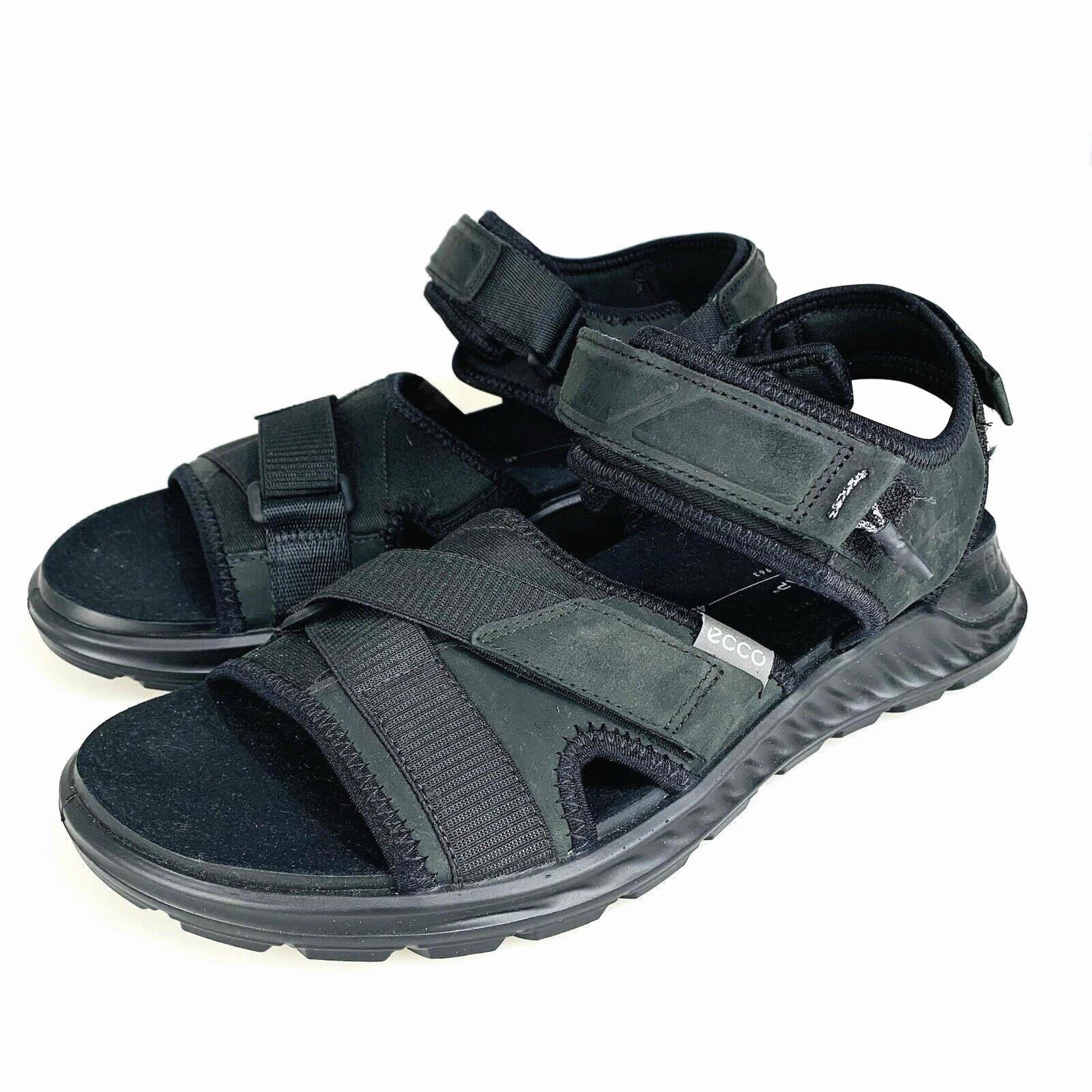 ECCO Sandalo sportivo uomo Exowrap 3 cinturini nero Active Phorene uomo taglia 11 11 5