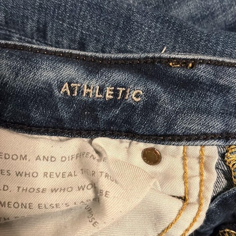 American Eagle Distressed Athletic Airflex 32 X 3… - image 10