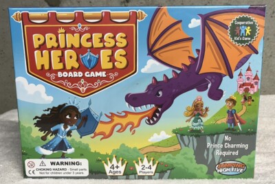 PRINCESS HEROES - Cooperative Board Game - Communication, Social, Sharing Skills