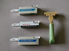 Eversharp Schick Injector Safety Razor With Replacement Blades