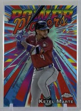 Ketel Marte 2025 Topps Chrome #PP-4 Power Players Refractor AZ Diamondbacks MLB