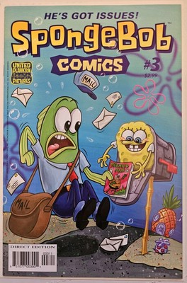 1 SpongeBob Comics #3 United Plankton Pictures Squarepants Mermaid Man Patrick 2