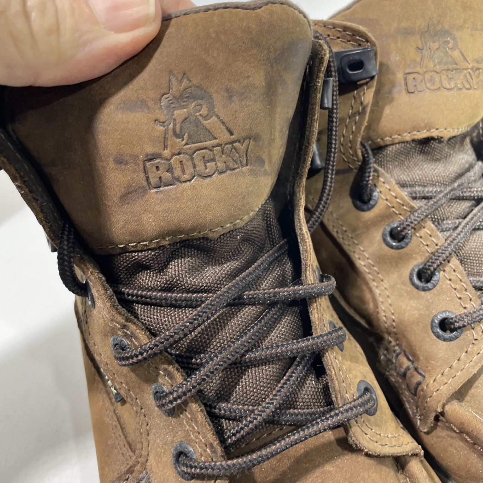 Rocky Boots Mens Size 7 Brown Outback GTX GORE-TEX Waterproof Moc Toe 8723 8”