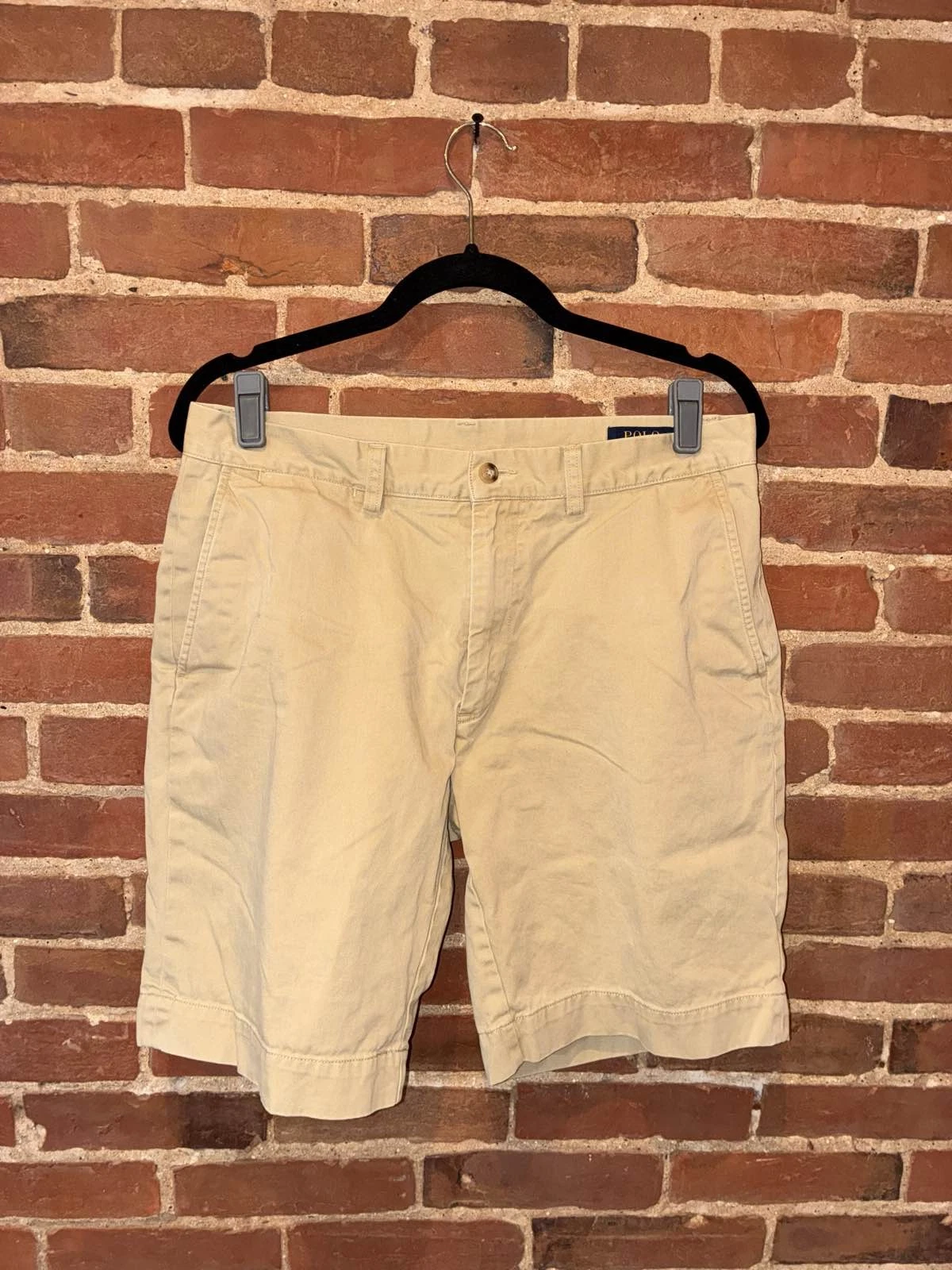 Polo Ralph Lauren Men's Khaki Classic Fit 9" Chino Shorts 32