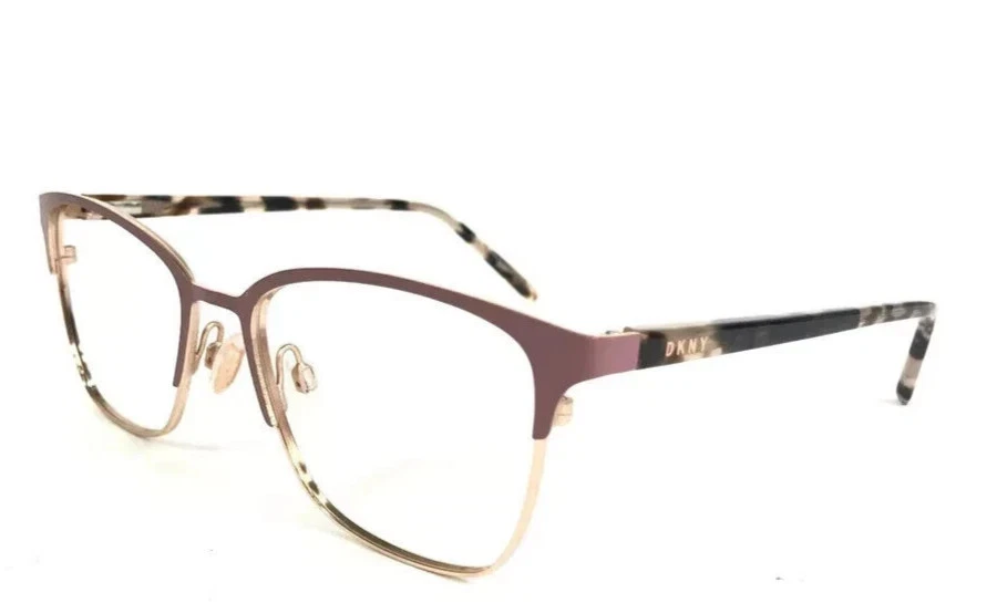 DKNY DK3002 608 РОЗОВЫЙ ЧЕРЕПАХА ЗОЛОТО ОЧКИ ОПРАВЫ ПОЛНЫЙ ПРОВОД ОБОД 52-17-135 - Изображение 3 из 3